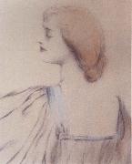 Fernand Khnopff A Shoulder china oil painting artist